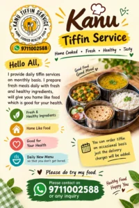 Kanu tiffin service