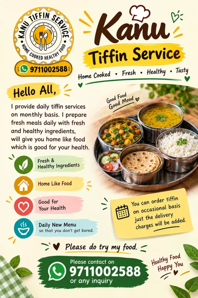 Kanu tiffin service